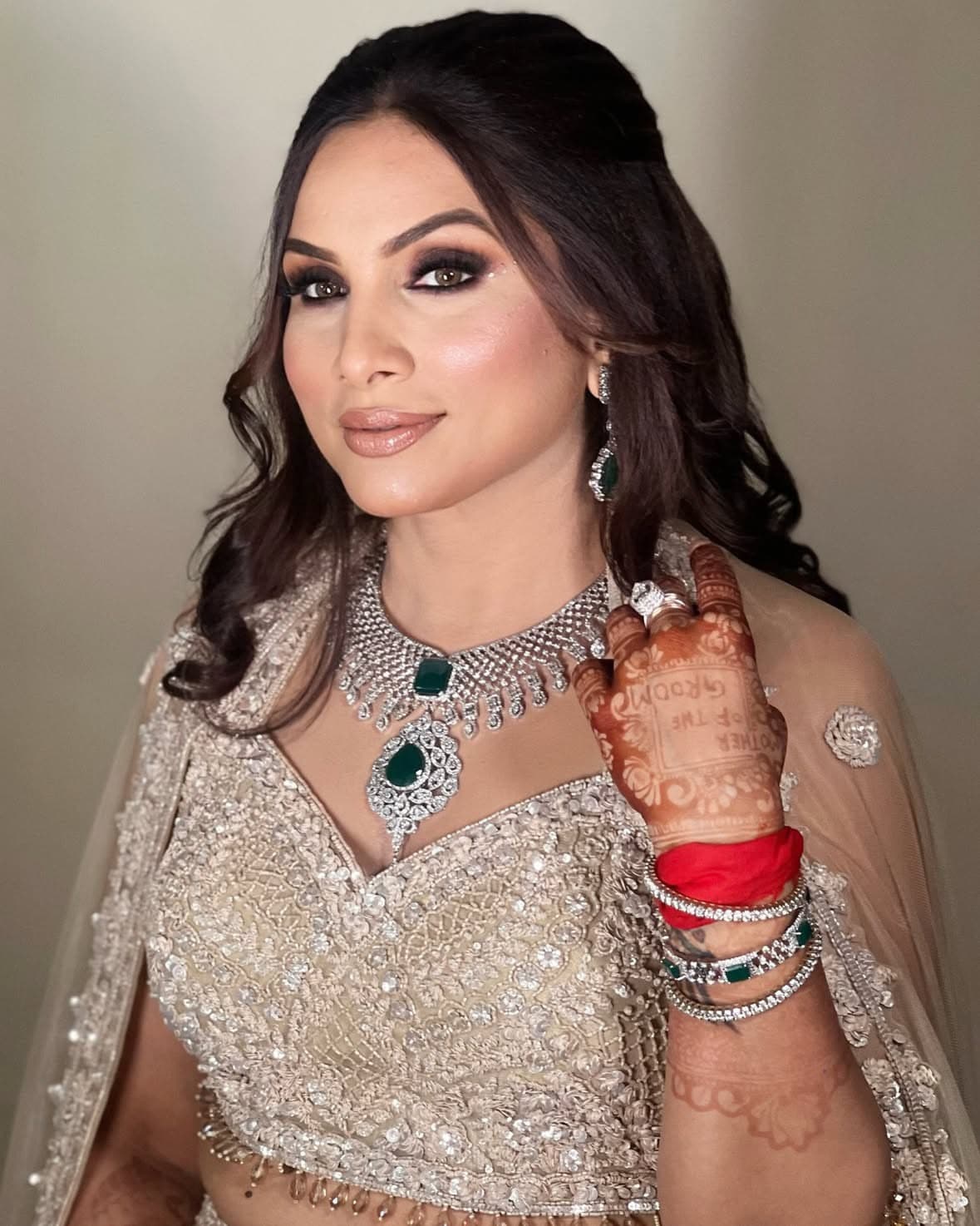 Reception Hair & Makeup - Beauty By Krimse