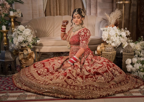 Sapriya bridal makeup artistry by Beauty By Krimse