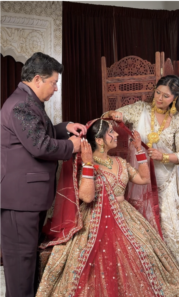 Sargam bridal makeup artistry by Beauty By Krimse