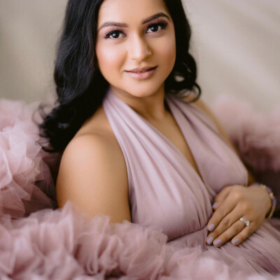 Beauty by Krimse specializes in glamorous bridal makeup, Glamorous bridal makeup with bold eyes and glowing skin.