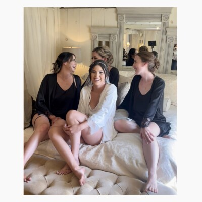 Elevate your outdoor wedding look with an elegant updo and veil, Bride in an outdoor setting, showcasing an elegant updo and veil.