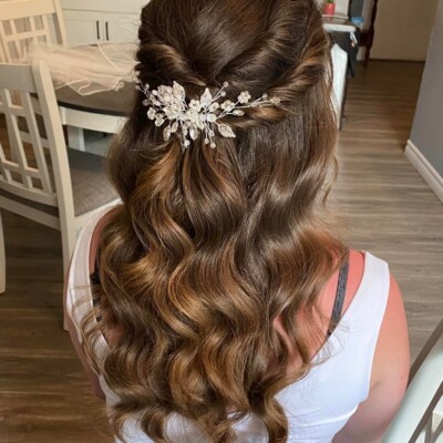 Explore expert hairstyling services at Beauty By Krimse. From chic updos to glamorous curls, we create hairstyles that complement your style and occasion. Elegant & Modern Hair Designs